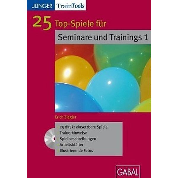 25 Top-Spiele für Seminare und Trainings, 1 CD-ROM