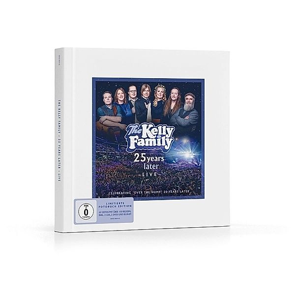 25 Years Later - Live (Limitierte Fotobuch-Edition, 2 CDs + 2 DVDs + Blu-ray), The Kelly Family