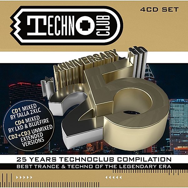 25 Years Technoclub Compilation, Diverse Interpreten