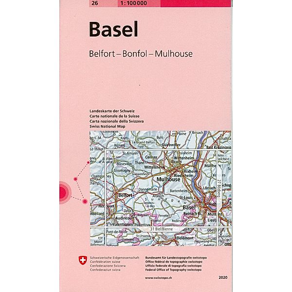 26 Basel, Bundesamt für Landestopografie swisstopo