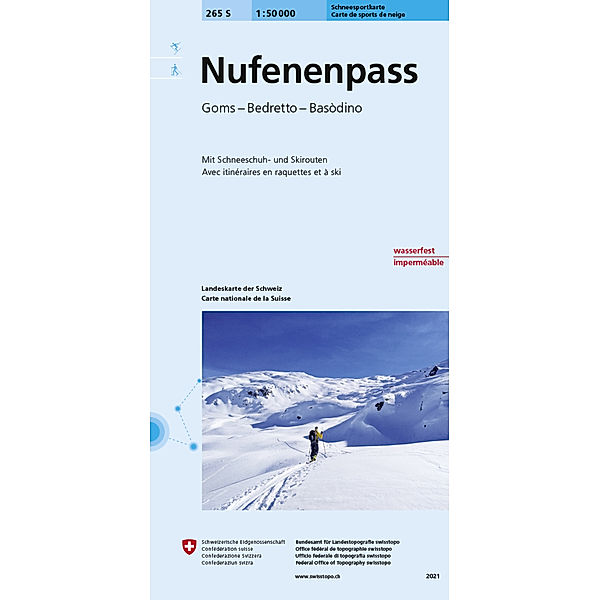 265S Nufenenpass Schneesportkarte