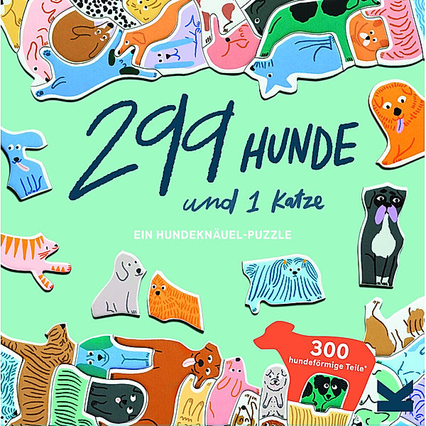 Laurence King Verlag GmbH 299 Hunde und 1 Katze, Léa Maupetit