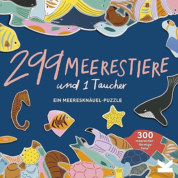 Laurence King Verlag GmbH 299 Meerestiere und 1 Taucher, Léa Maupetit