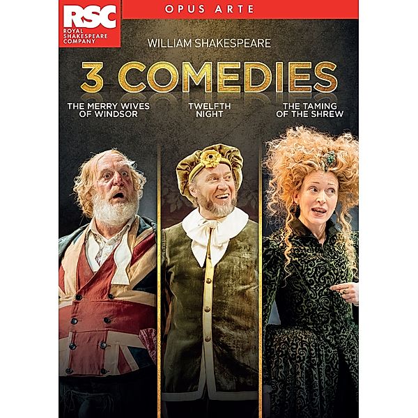 3 Comedies, William Shakespeare