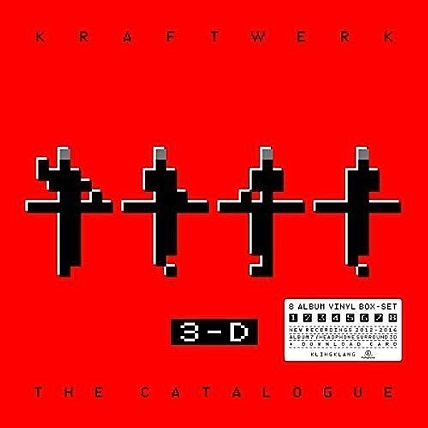 3-D The Catalogue - Internationale Version (Deluxe Vinyl Album Box Set), Kraftwerk