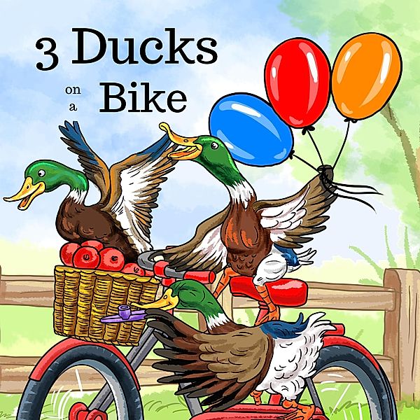 3 Ducks on a Bike, Eve Heidi Bine-Stock