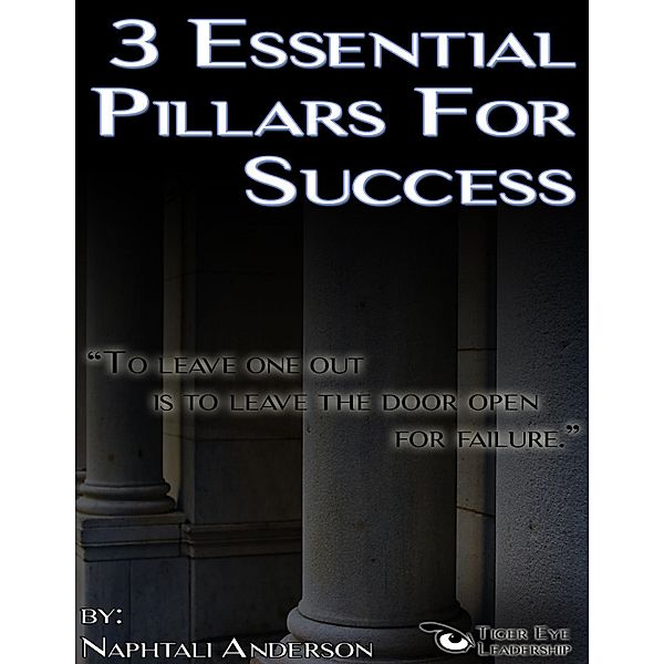 3 Essential Pillars for Success, Naphtali Anderson