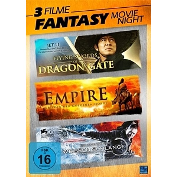 3 Filme Fantasy Movie Night DVD-Box, N, A