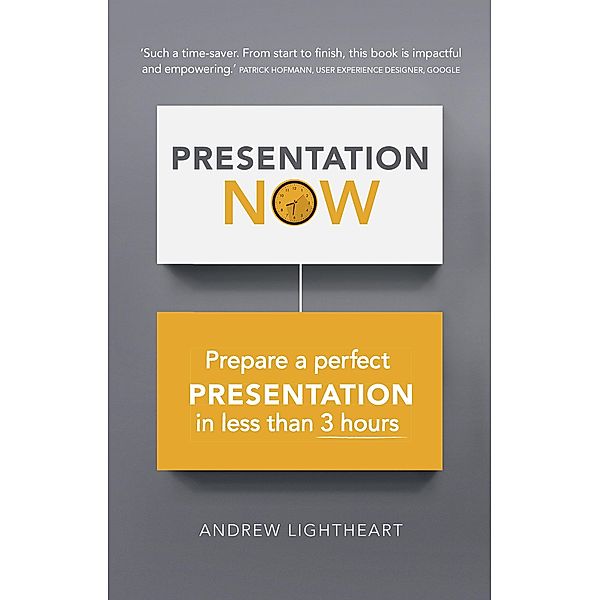 3-Hour Presentation Plan, The, Meg Lightheart, Andrew Lightheart