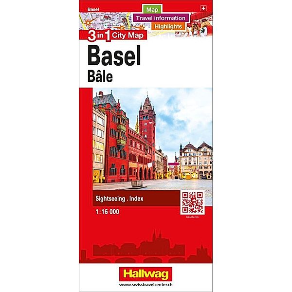 3 in 1 City Map Basel / Bale