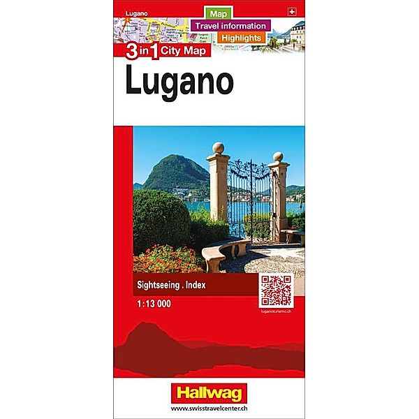 3 in 1 City Map Lugano