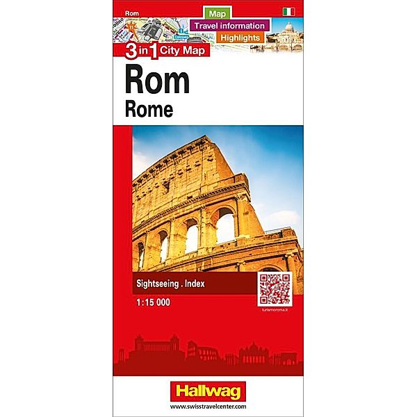 3 in 1 City Map Rom / Rome