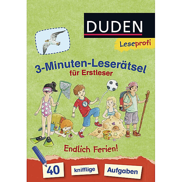 3-Minuten-Leserätsel für Erstleser: Endlich Ferien!, Susanna Moll