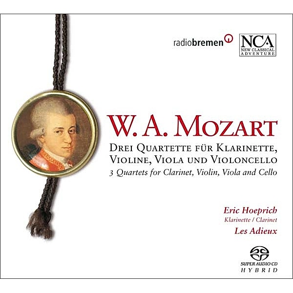 3 Quartes For Violin,Cla, Wolfgang Amadeus Mozart