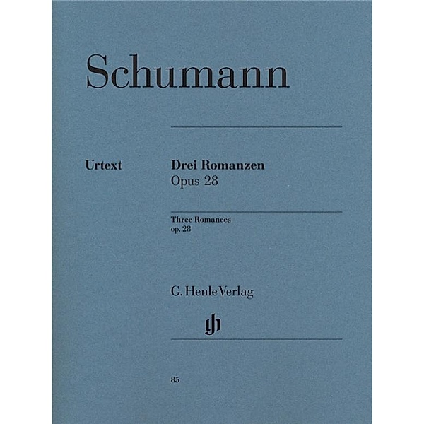 3 Romanzen op.28, Klavier, Robert Schumann - Drei Romanzen op. 28