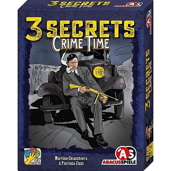 ABACUSSPIELE 3 Secrets - Crime Time, Martino Chiacchiera, Pierluca Zizzi