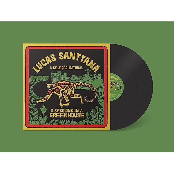 3 Sessions In A Greenhouse (2021 Remaster - Black) (Vinyl), Lucas Santtana