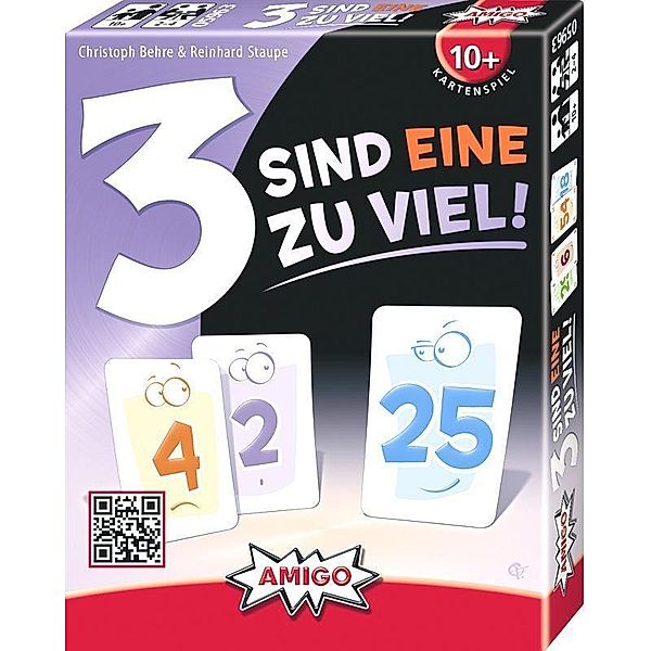 3 sind eine zuviel! (Kartenspiel)