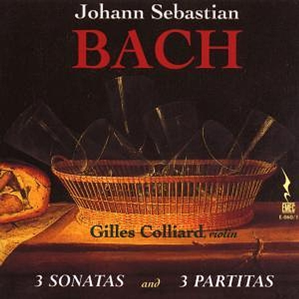 3 Sonatas & 3 Partitas, Guilles Colliard