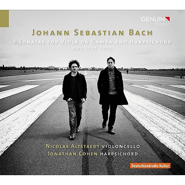 3 Sonaten F.Viola Da Gamba & Cembalo Bwv 1027-1029, Nicolas Altstaedt, Jonathan Cohen