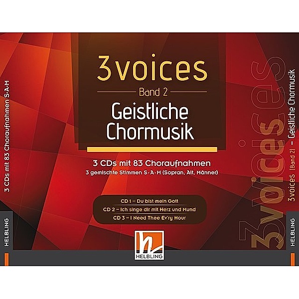3 voices.Bd.2,3 Audio-CD, Lorenz Maierhofer