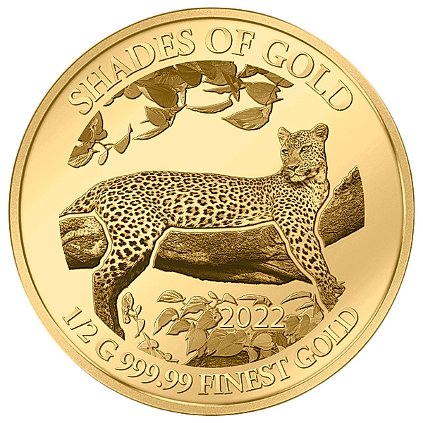 3 x 10 Dollar Salomonen Goldmünzen Shades of Gold - Leopard 2022