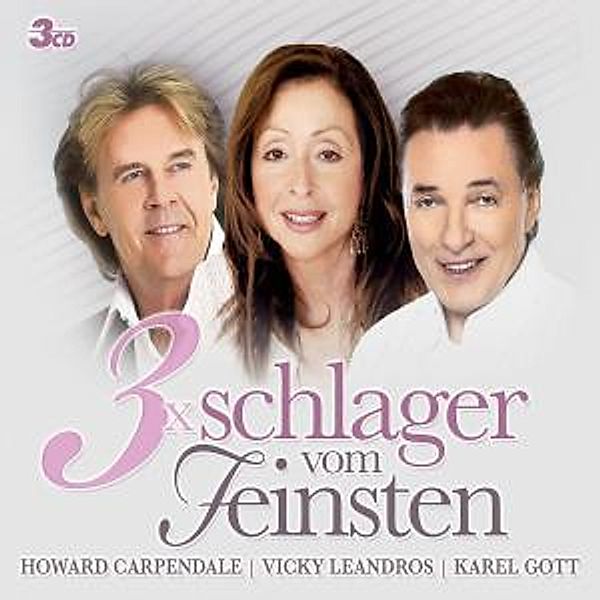 3 x Schlager vom Feinsten, Diverse Interpreten