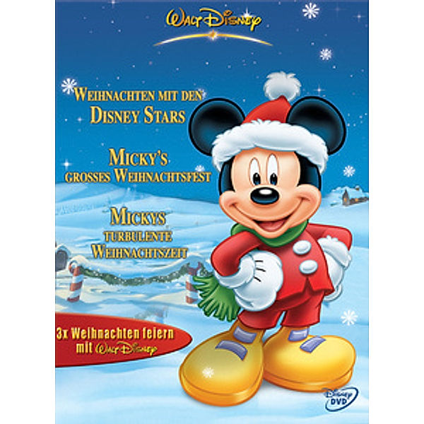 3 x Weihnachten feiern mit Walt Disney