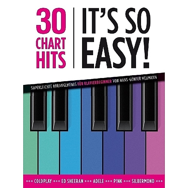 30 Chart Hits - It's so easy!, Klavier, Hans-Gunter Heumann