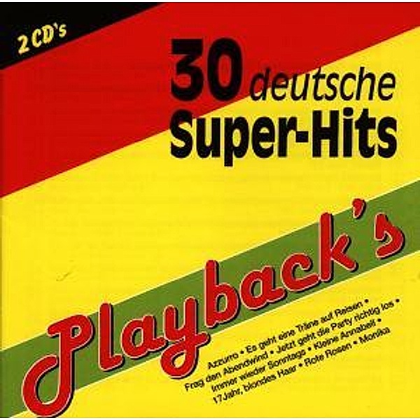 30 Deutsche Super-hits, Karaoke, Various