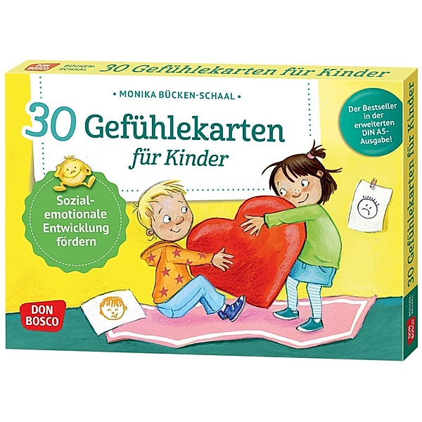 30 Gefühlekarten für Kinder, Monika Bücken-Schaal