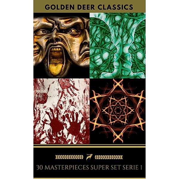 30 Masterpieces Super Set Serie 1 (Golden Deer Classics), Joseph Conrad, Charles Dickens, Jane Austen, Elizabeth Cleghorn Gaskell, Thomas Hardy, Rudyard Kipling, H. P. Lovecraft, Edgar Allan Poe, Oscar Wilde, Mary Shelley, Golden Deer Classics