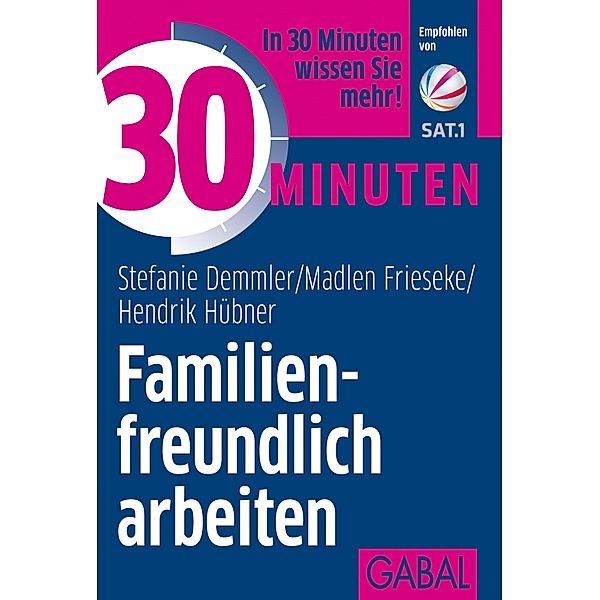 30 Minuten Familienfreundlich arbeiten / 30 Minuten, Stefanie Demmler, Hendrik Hübner, Madlen Frieseke