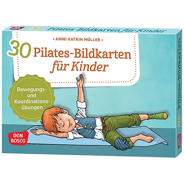 30 Pilates-Bildkarten für Kinder, Anne-Katrin Müller