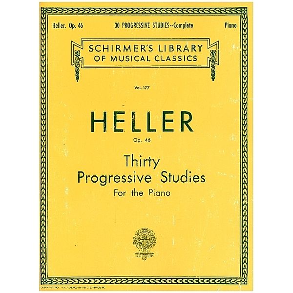 30 Progressive Studies, Op. 46 (Complete), Stephen Heller