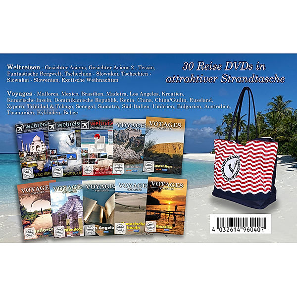 30 Reise Dvd Voyages-Voyages