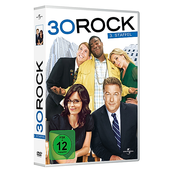 30 Rock - Staffel 3, Alec Baldwin,Tracy Morgan Tina Fey