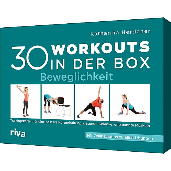 30 Workouts in der Box - Beweglichkeit, Katharina Herdener