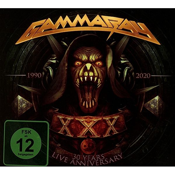 30 Years-Live Anniversary (Cd+Dvd), Gamma Ray