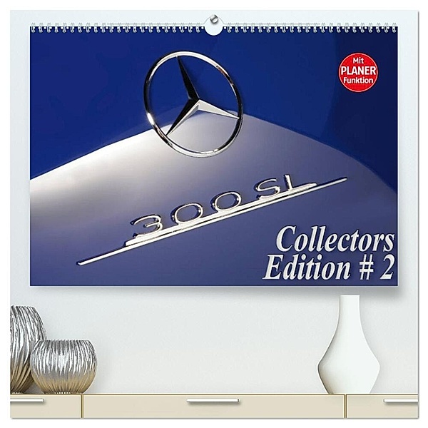300 SL Collectors Edition 2 (hochwertiger Premium Wandkalender 2025 DIN A2 quer), Kunstdruck in Hochglanz, Calvendo, Stefan Bau