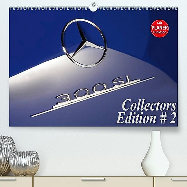 300 SL Collectors Edition 2 (Premium, hochwertiger DIN A2 Wandkalender 2023, Kunstdruck in Hochglanz), Stefan Bau