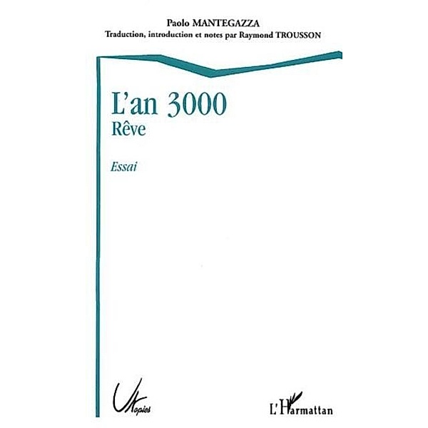 3000 reve l' / Hors-collection, Mantegazza Paolo