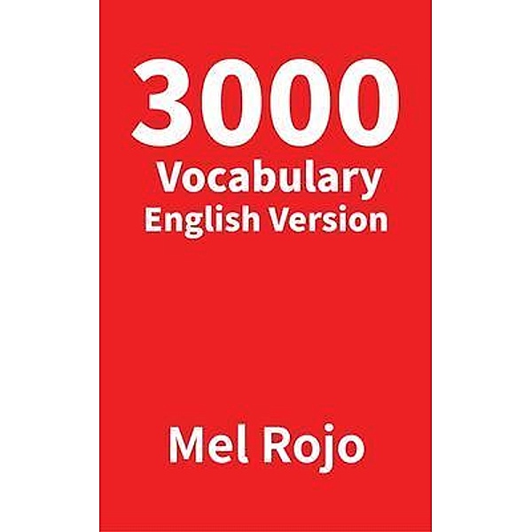 3000 Vocabulary English Version / Mel Rojo