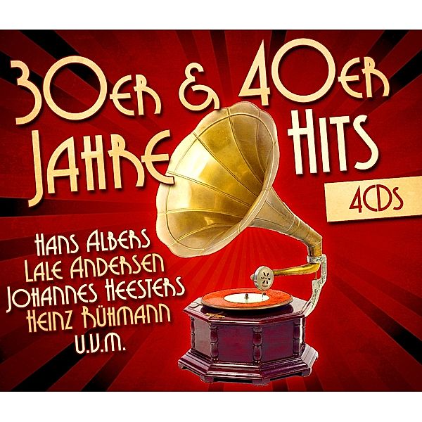 30er & 40er Jahre Hits, H. Andersen L. Heesters J. Rühmann H Albers