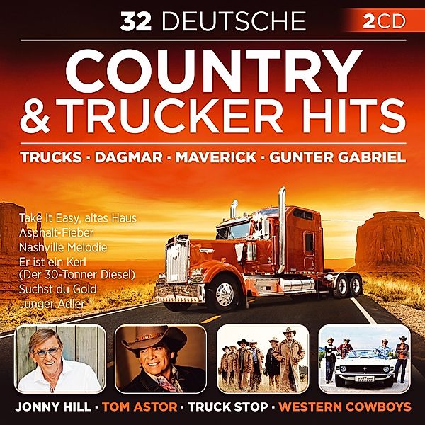 32 Deutsche Country & Trucker Hits, Various