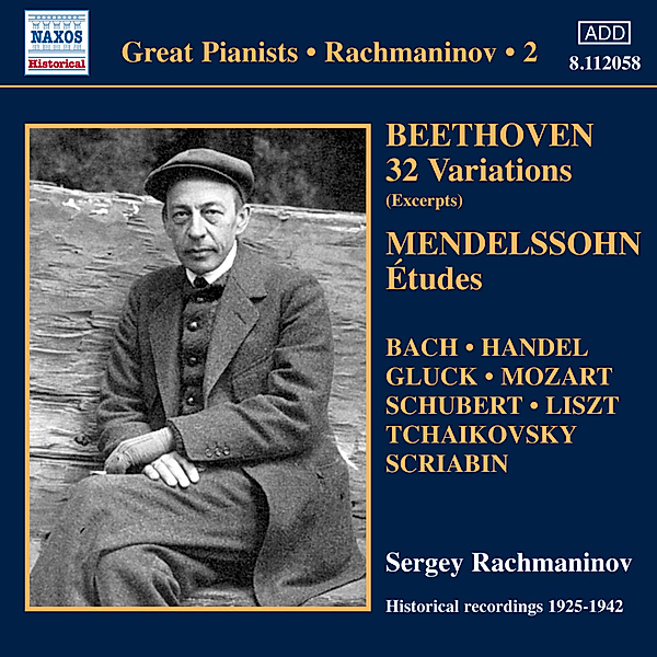 32 Variationen/Etüden/+, Sergej Rachmaninoff