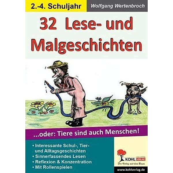 32 witzige Lese-, Mal- & Spielgeschichten, Wolfgang Wertenbroch