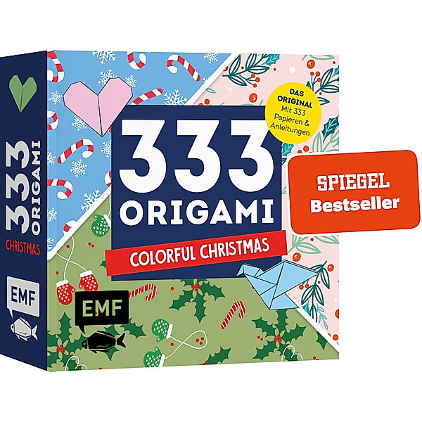 333 Origami - Colorful Christmas