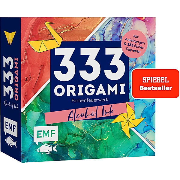 333 Origami - Farbenfeuerwerk: Alcohol Ink