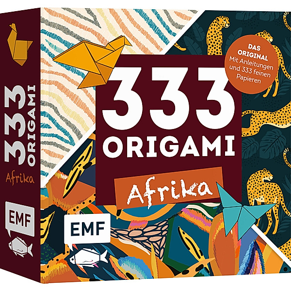333 Origami - Faszination Afrika - Farbenfrohe Papiere falten